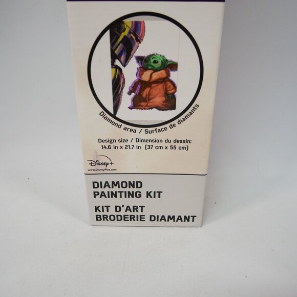 Disney Star Wars The Child/Grogu Mandalorian Diamond Painting Kit NIB - Picture 4 of 8